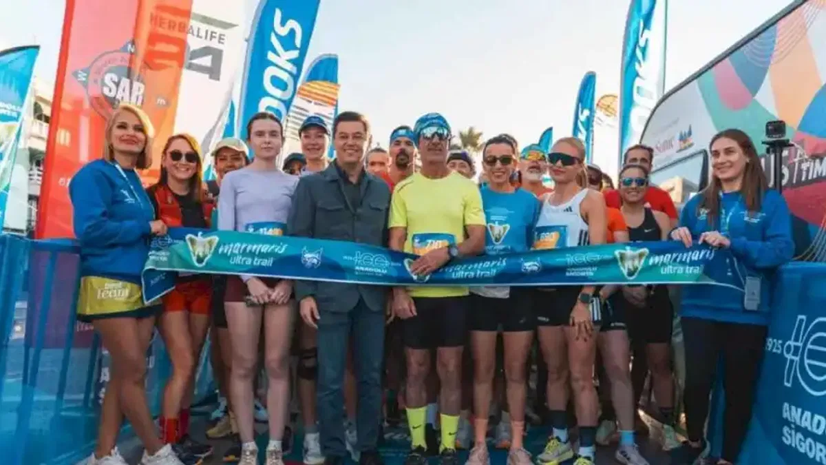 Marmaris Ultra Trail'de 15 ülkeden bin 226 sporcu 'mavi ile yeşilin' peşinde