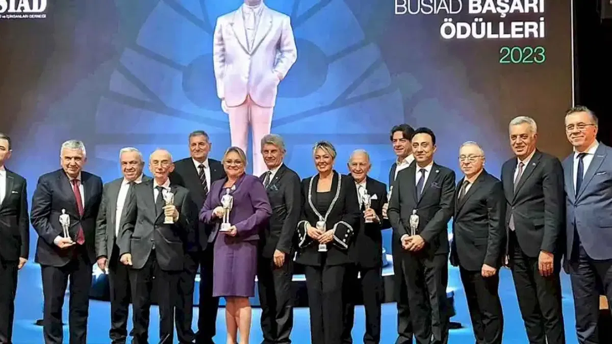 BUSİAD Ödülleri sahiplerini buldu