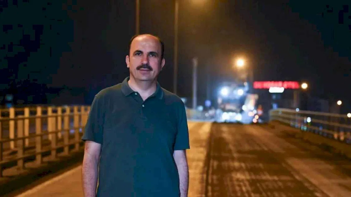 Konya'da Başkan Altay gece devam eden çalışmalarını inceledi