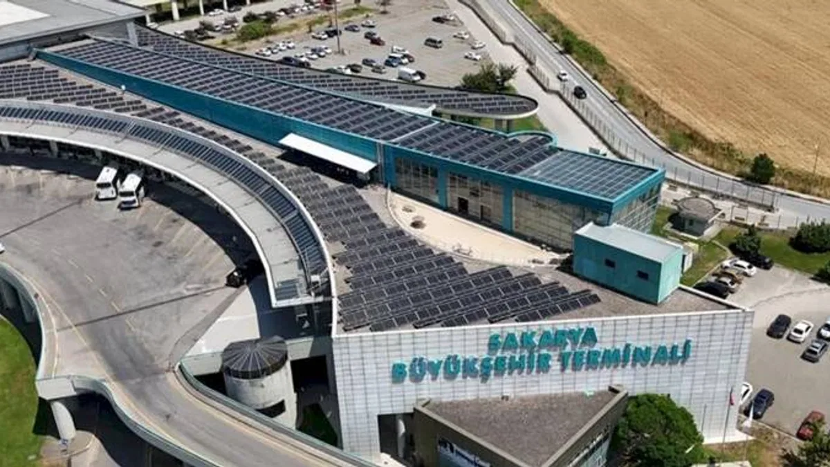Sakarya'dan sürdürülebilirlik hamlesi... Terminal GES binalarına hizmet üretiyor