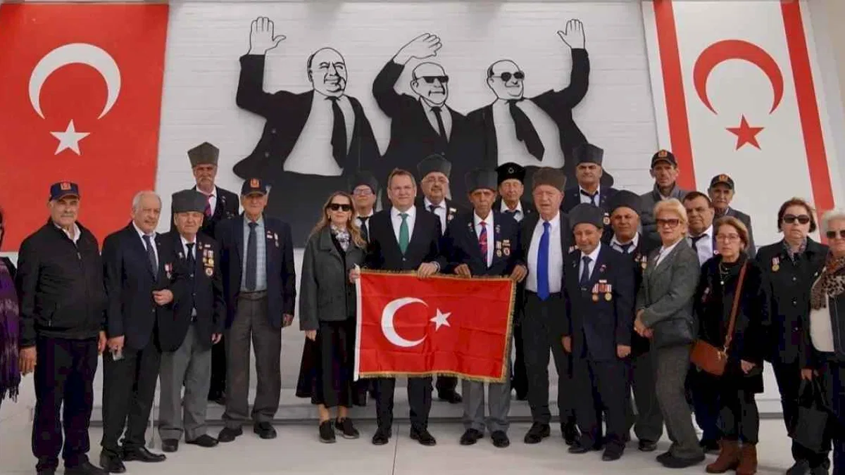 Kıbrıs Barış Harekatı’na katılan gaziler 51 yıl sonra Yavru Vatan’da!