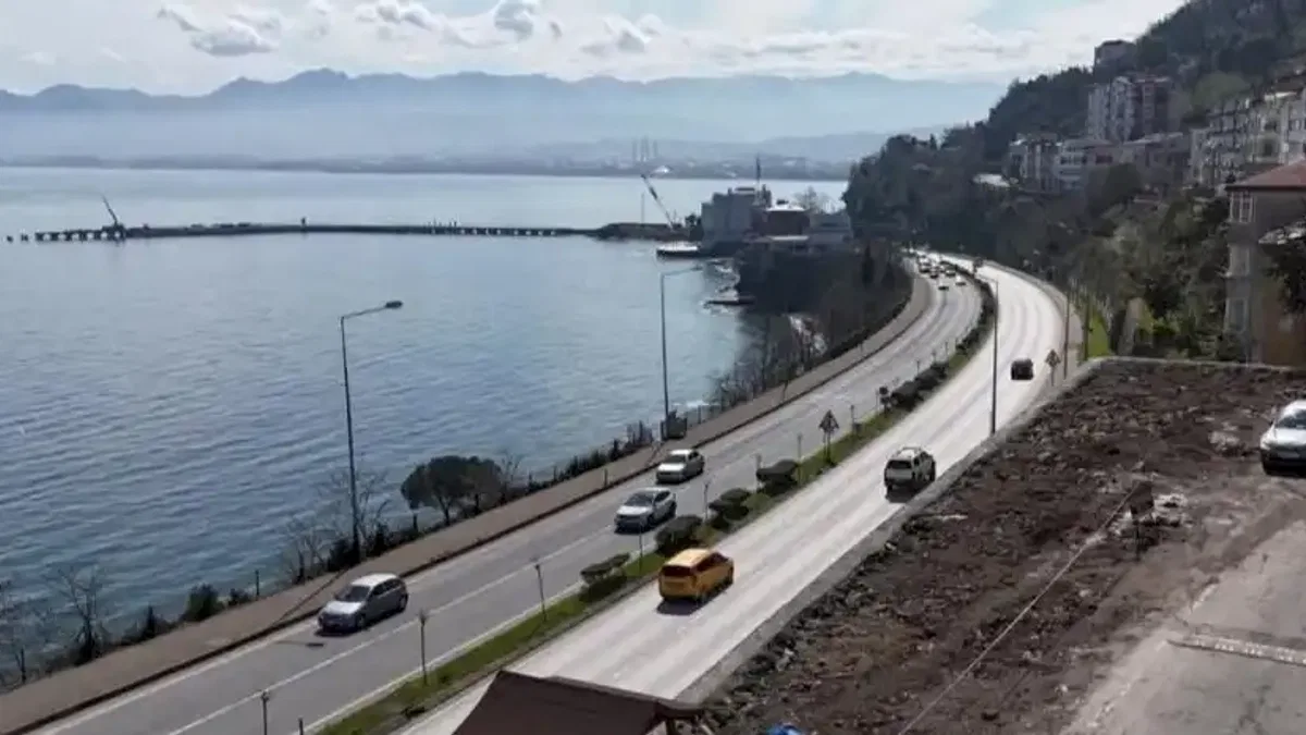 Ordu'da 'Seyir Terası' tamamlanıyor
