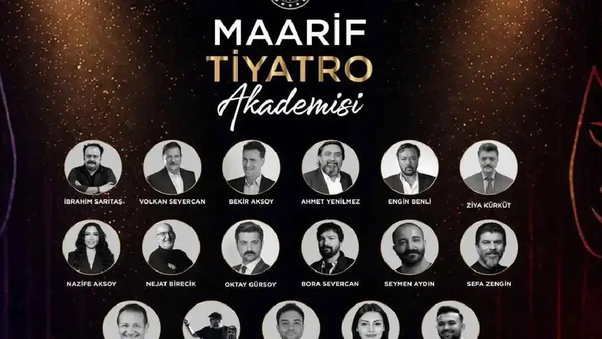 MEB'den 'Maarif Tiyatro Akademisi'