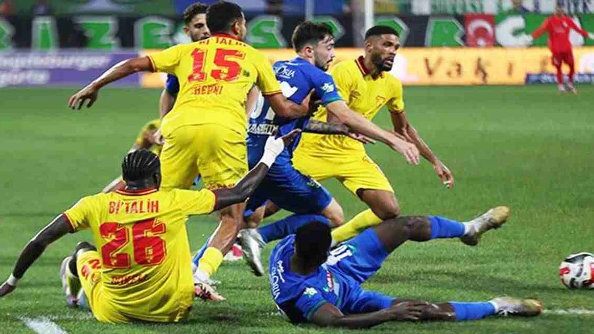 Çaykur Rizespor 0-3 Göztepe (Maç Sonucu) Göztepe Rize'de farka yürüdü!