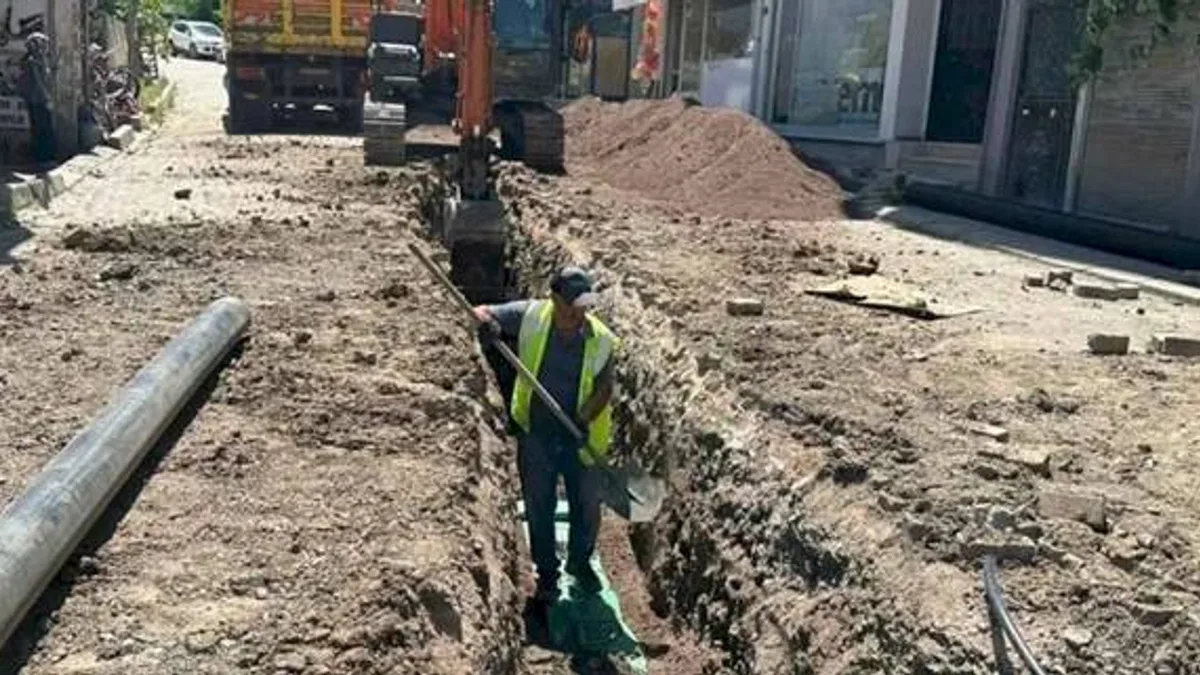 Ordu Büyükşehir, Aybastı’nın altyapısını sil baştan yeniliyor