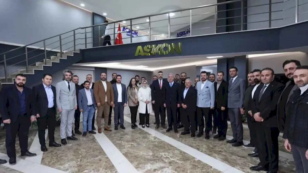 AK Parti protokolünden ASKON Kayseri'ye ziyaret
