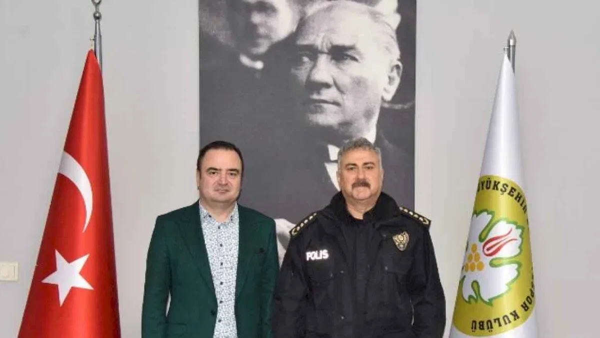 Manisa İl Emniyet Müdürü Aktaş’tan Manisa BBSK’ya ziyaret