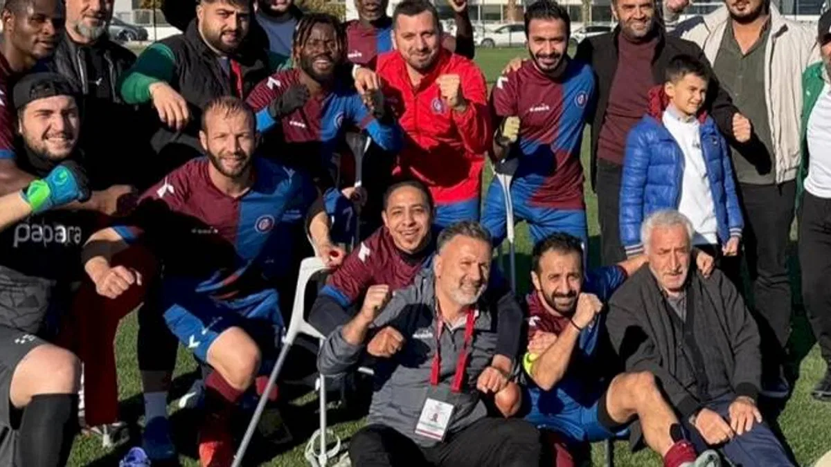 Trabzon Ampute Takımı zirve yürüyüşünde