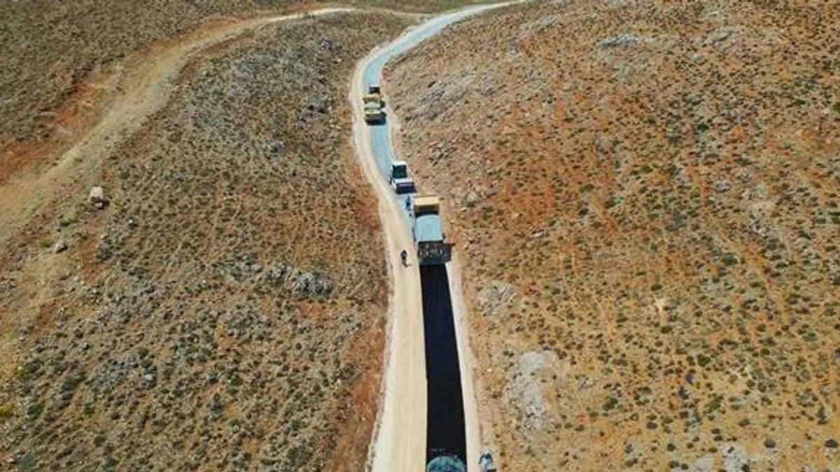 Malatya'da yol mesaisine devam