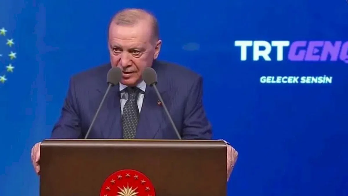 Cumhurbaşkanı Erdoğan TRT'nin 'Genç' kanalını açtı