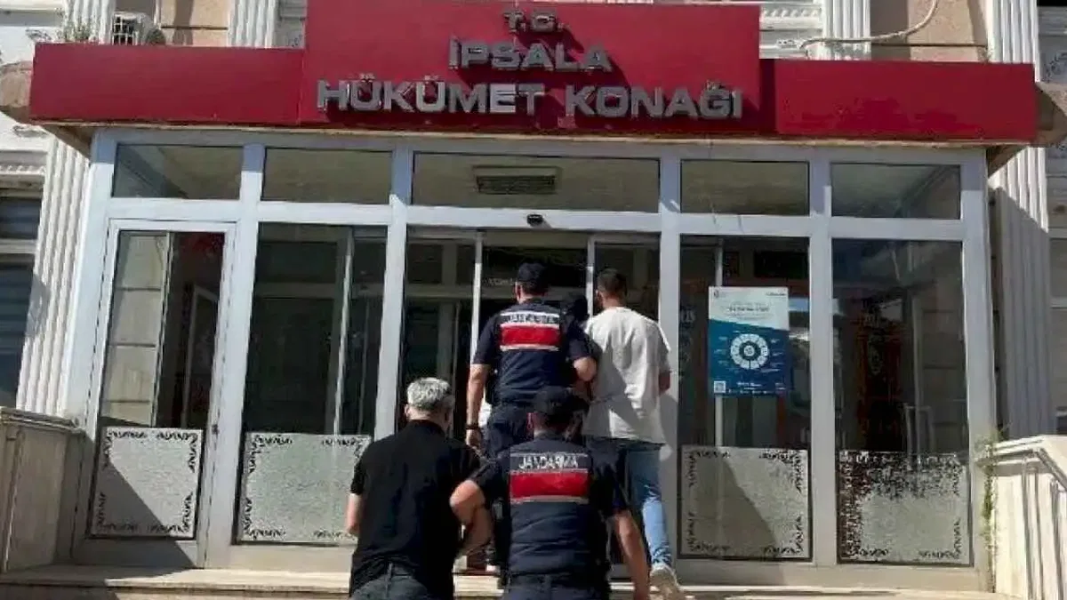 Aranan şahıs İpsala’da yakalandı