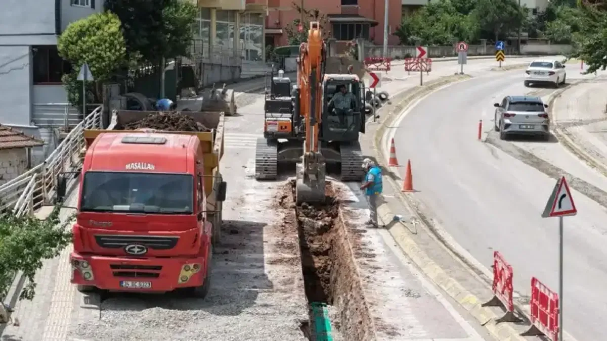 Kocaeli Derince’nin altyapısı güçleniyor