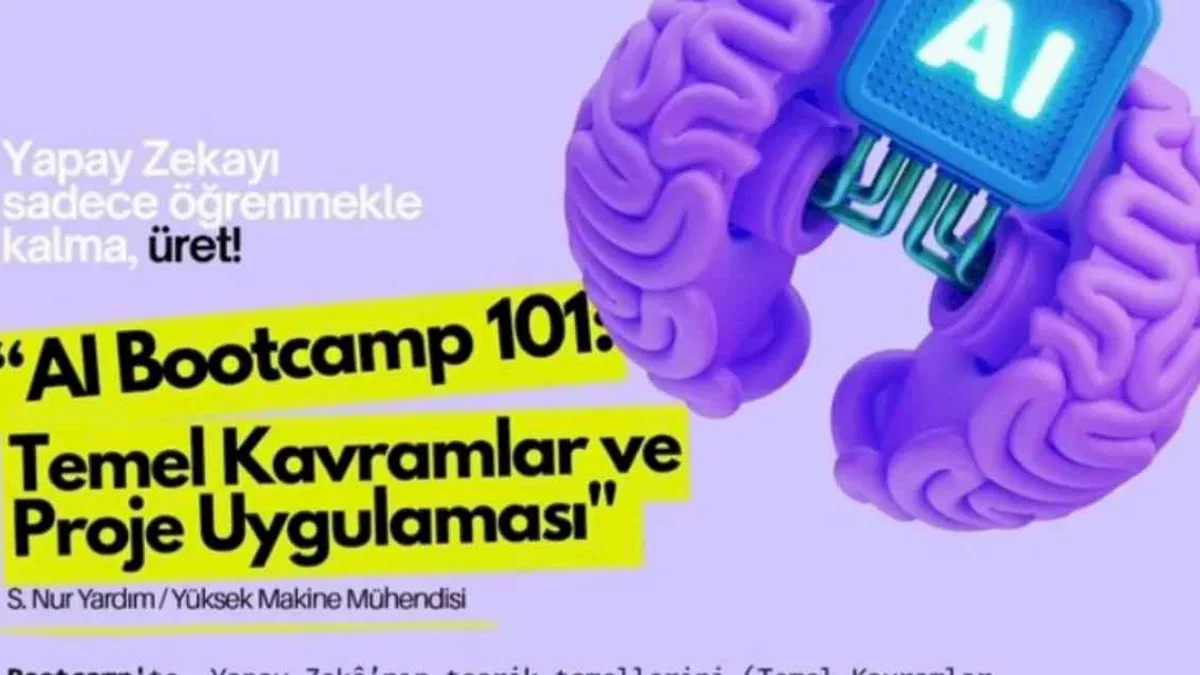 Gençlerin Fikirleri Yapay Zekâ İle Projeye Dönüşecek