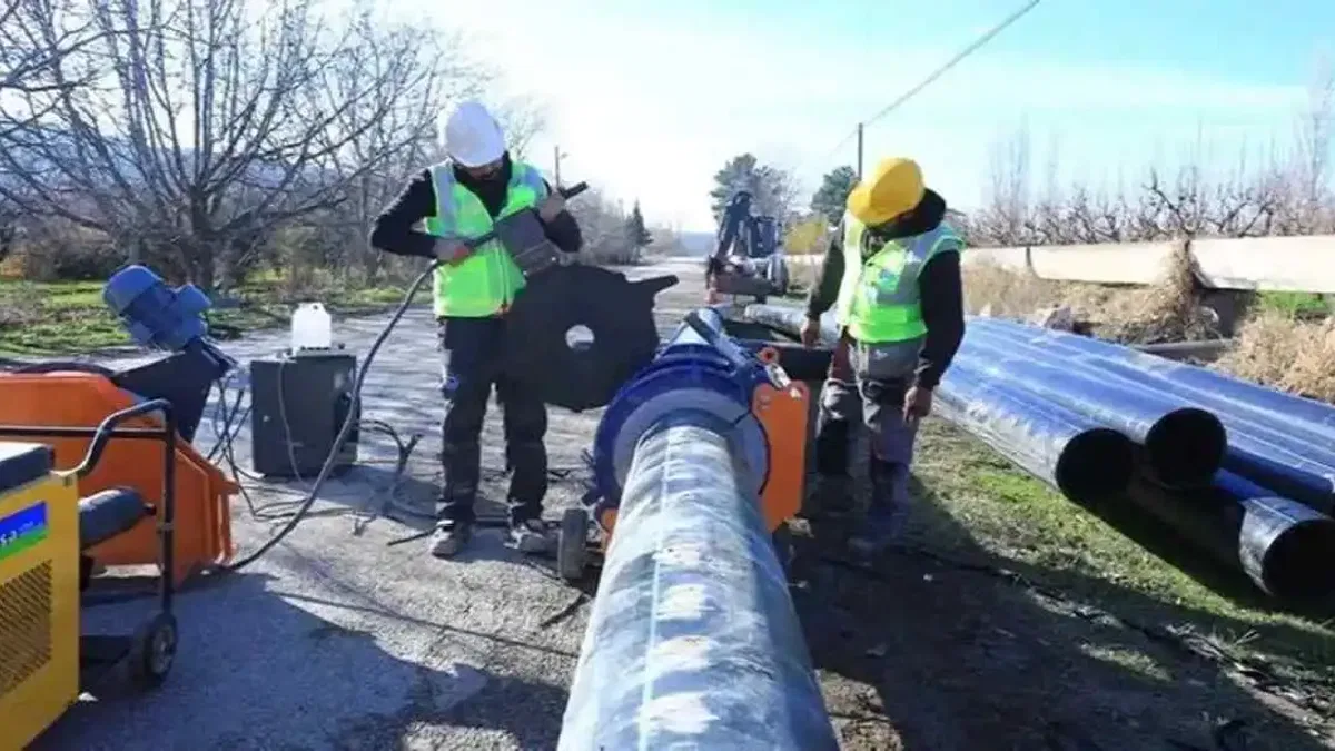 Denizli Büyükşehir’den Kocabaş’a altyapı yatırımı
