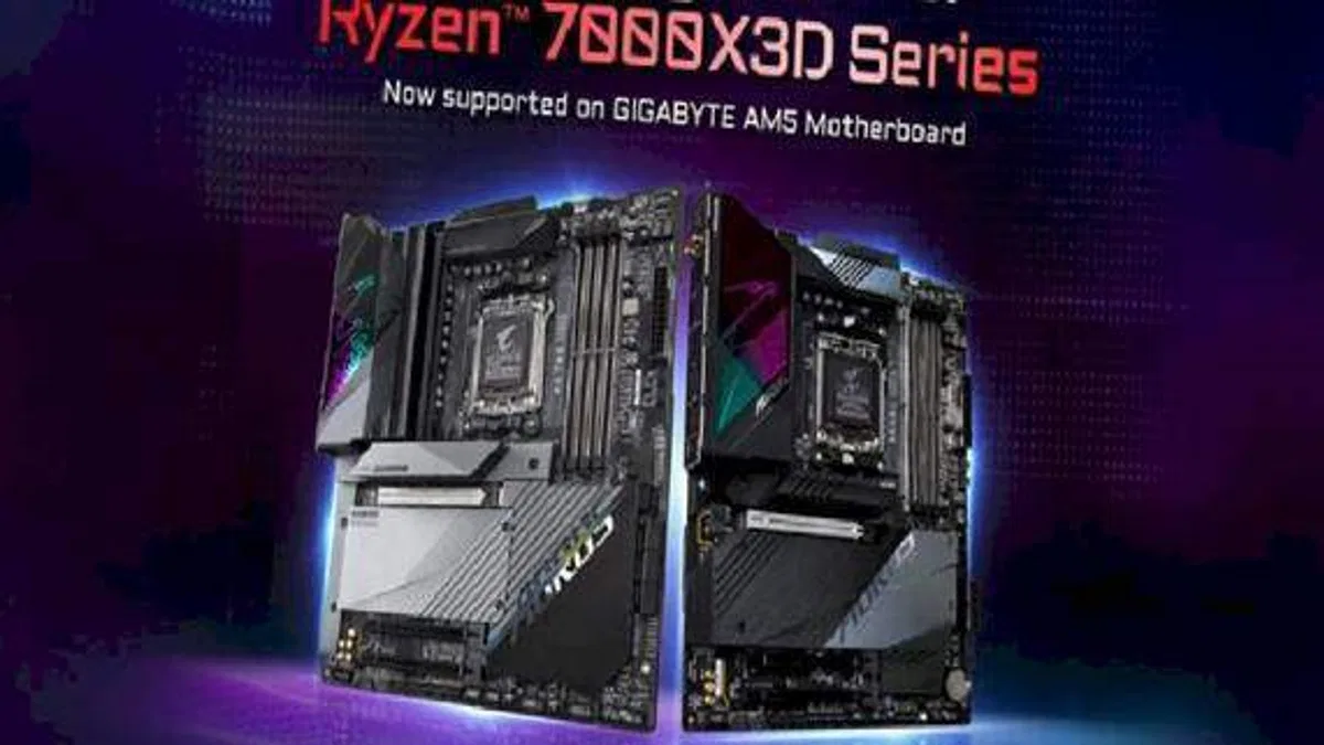 Gigabyte, 7000X3D İşlemcilerle Uyumlu BIOS Güncellemerini Yayınladı