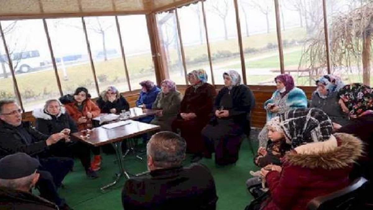 Mehmet Savran'dan mahalle ziyareti