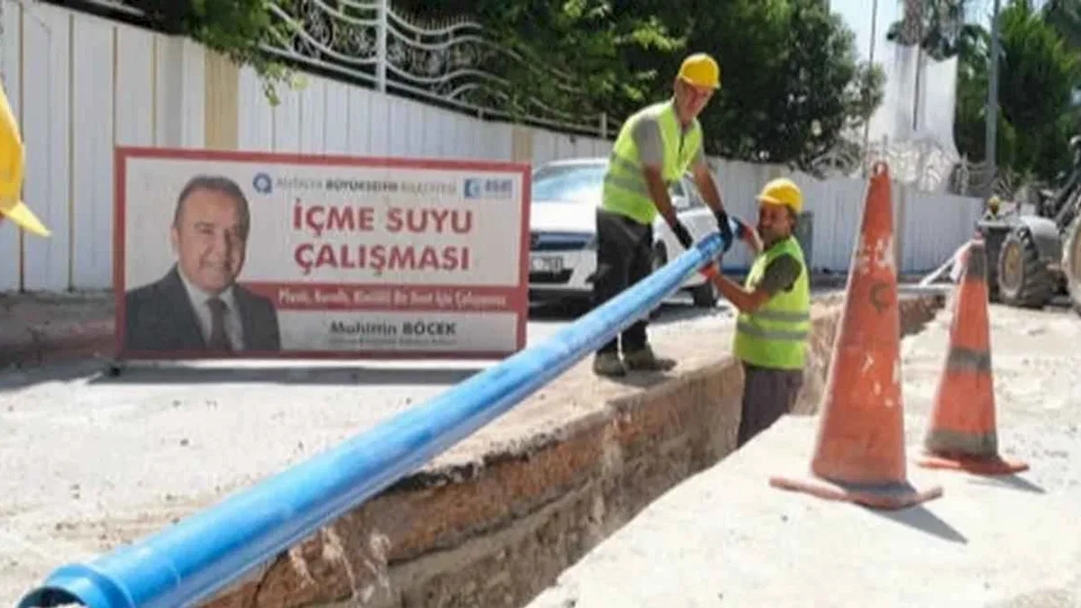 ASAT’tan Konyaaltı’na 570 Milyon TL’lik içme suyu yatırımı
