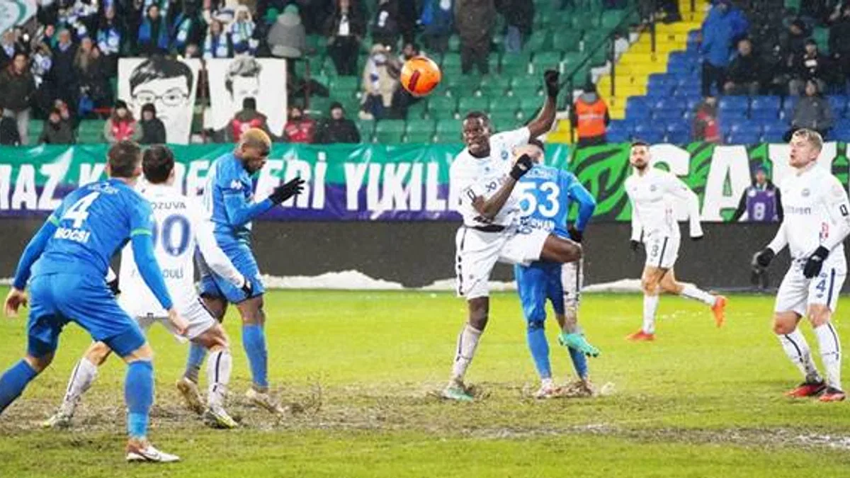 Rizespor 1-0 Adana Demirspor (Maç Sonucu)