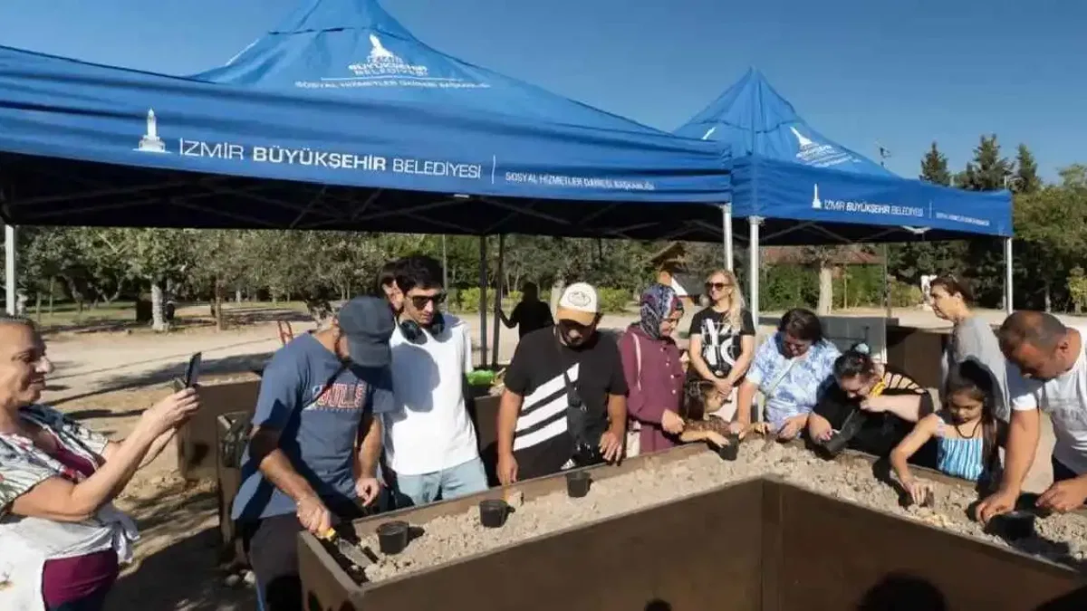 İzmir'de yeşil alanlar 103 etkinlikle buluşma noktası oldu