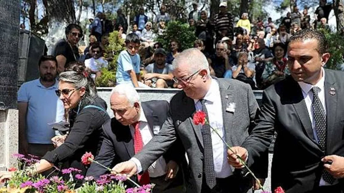 Edremit Belediyesi Ali Ekber Çiçek'i andı