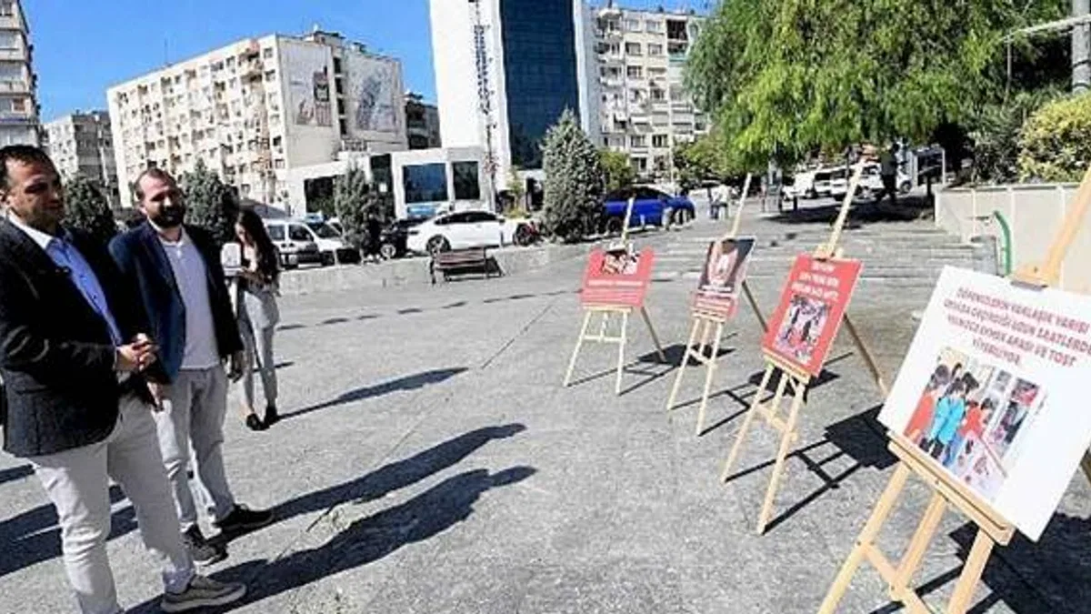 Bornova'da yoksullukla mücadele için farkındalık sergisi