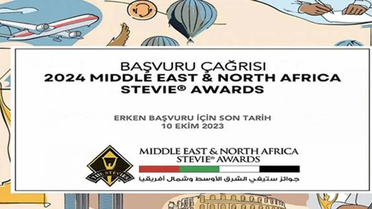 Stevie MENA Ödülleri’nin 2024 başvuruları başladı