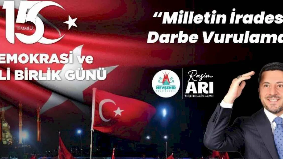 Başkan Arı'dan 15 Temmuz mesajı