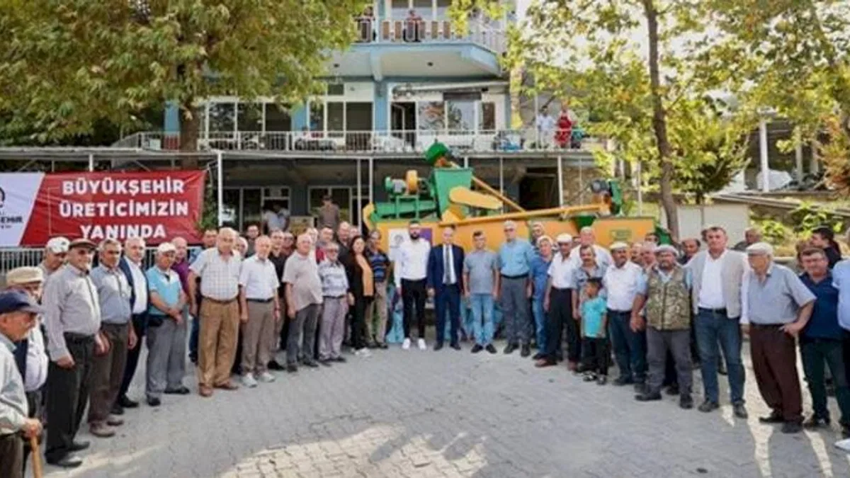 Çiftçilerin römork sevinci