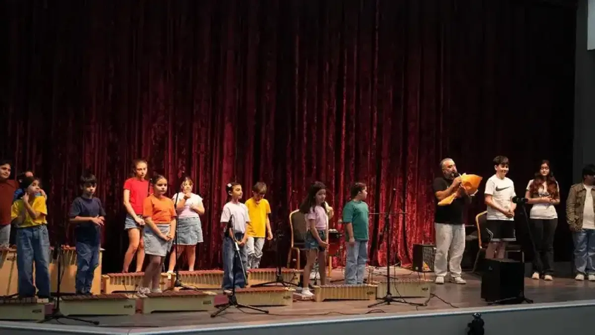Kocaeli'de Orff Orkestrası, aldığı eğitimin hakkını verdi