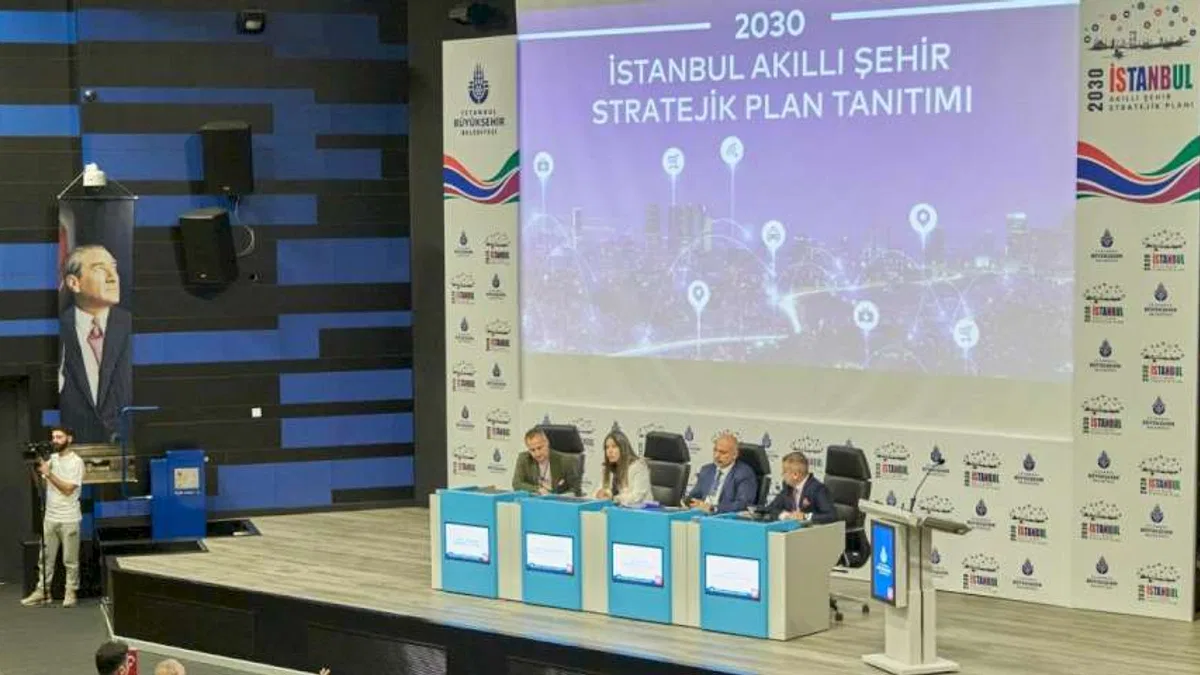 2030 İstanbul Akıllı Şehir Stratejik Planı Tanıtıldı