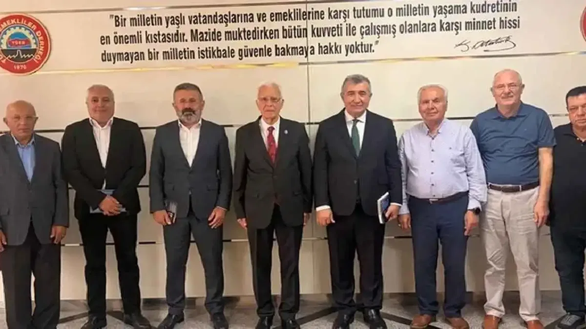 CHP’den TÜED’e ziyaret... ‘Emekliler Buluşması’ öncesi sorunlar masada