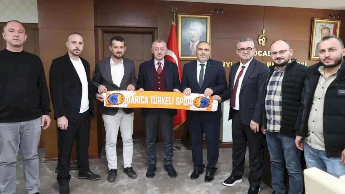 KOSİDEF’ten Başkan Büyükakın’a nezaket ziyareti