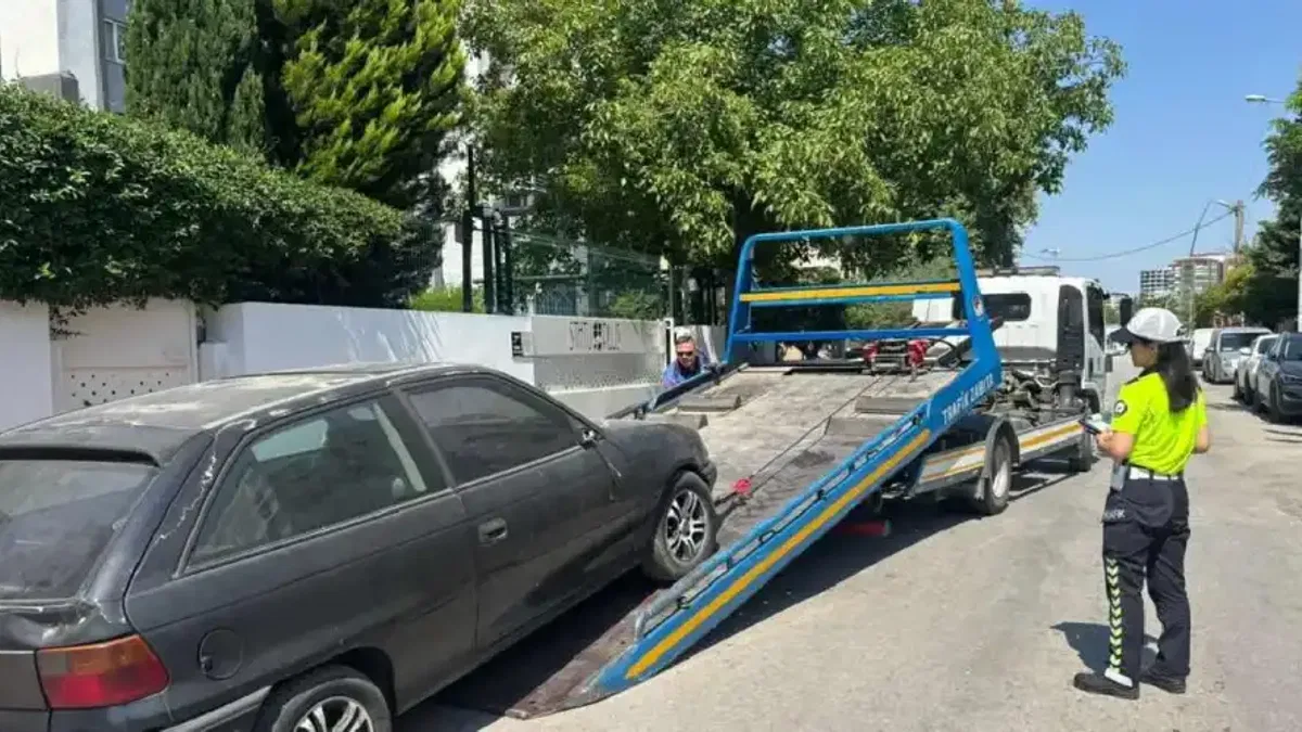 Manisa’da hurda araçlar kaldırılıyor