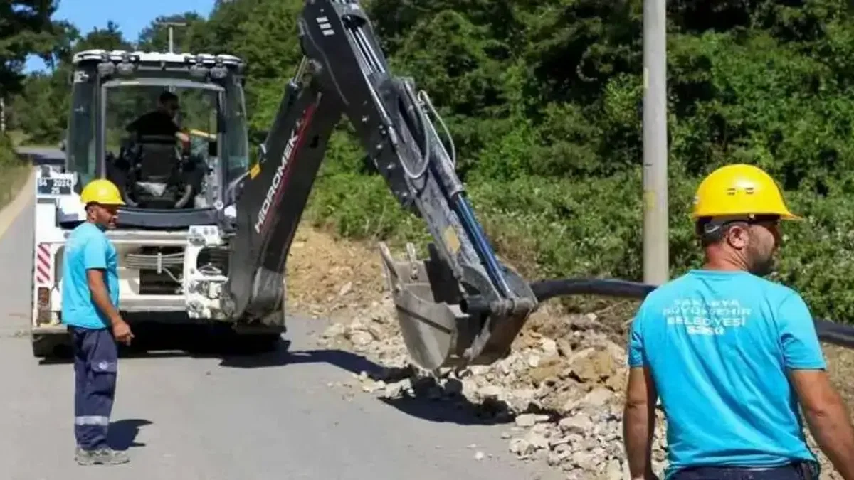 Sakarya'da iki mahallenin su iletim kapasitesi artırılıyor