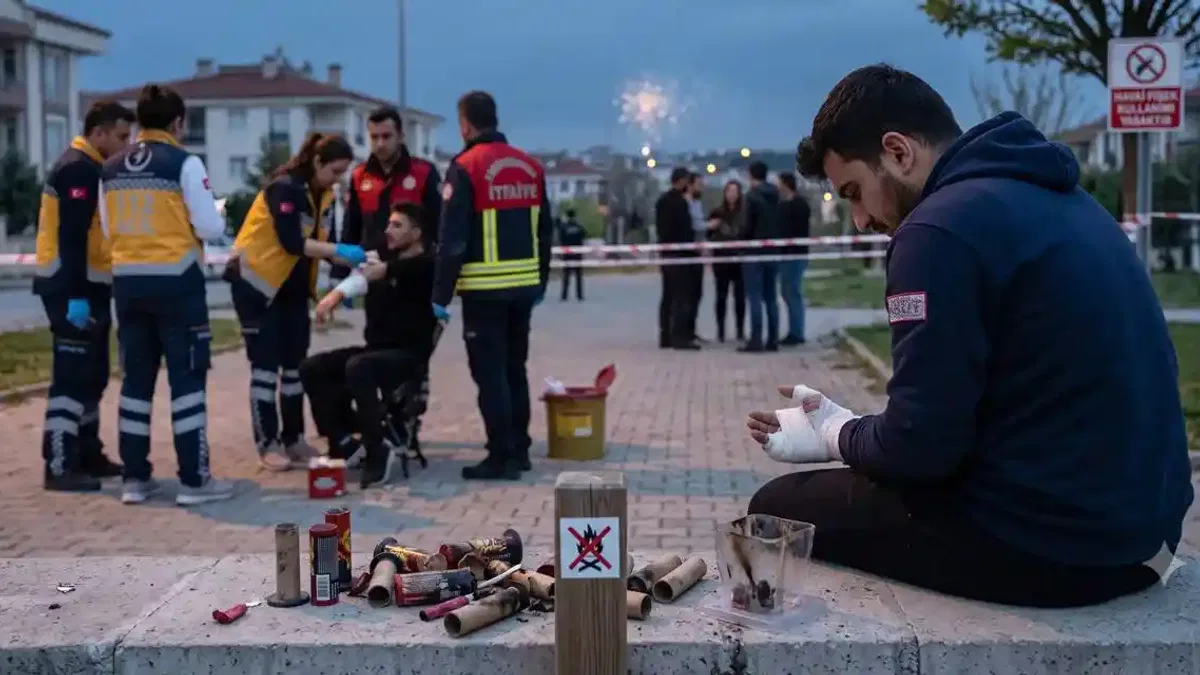 Uzmandan havai fişek uyarısı: Bilinçsiz kullanım ölümcül sonuçlar doğurabilir