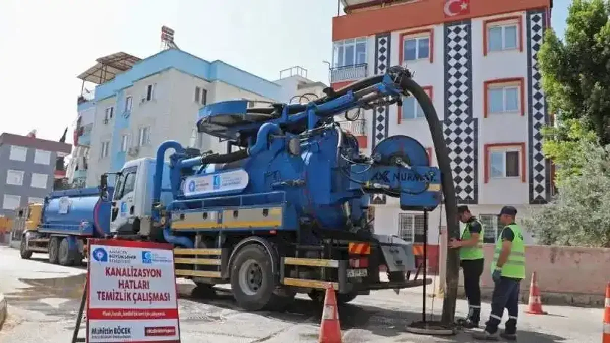 Antalya’da altyapıya dev yatırım