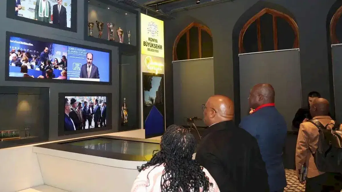 Güney Afrika Yerel Yönetimler Birliği Başkanı Stofile'den Konya ziyareti