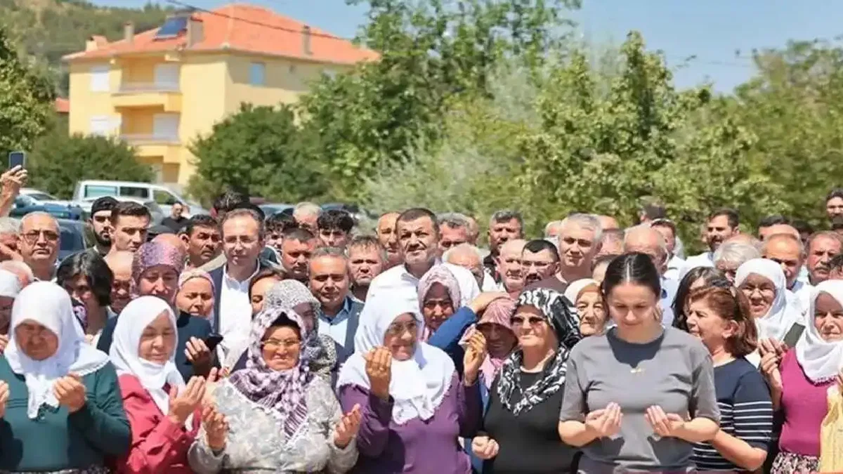 Denizli’de Gömce-İmrallı yolunda mutlu son