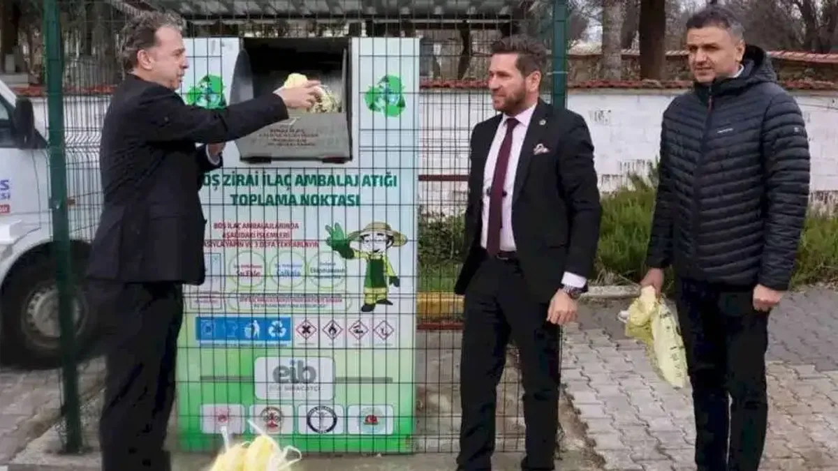 Zirai ilaç atıkları geri dönüştürülüyor
