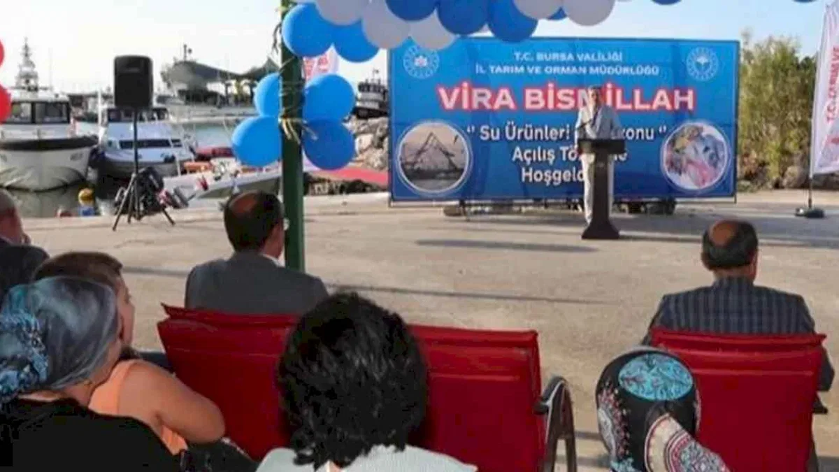 Bursa'da balıkçılar 'Vira Bismilllah' dedi