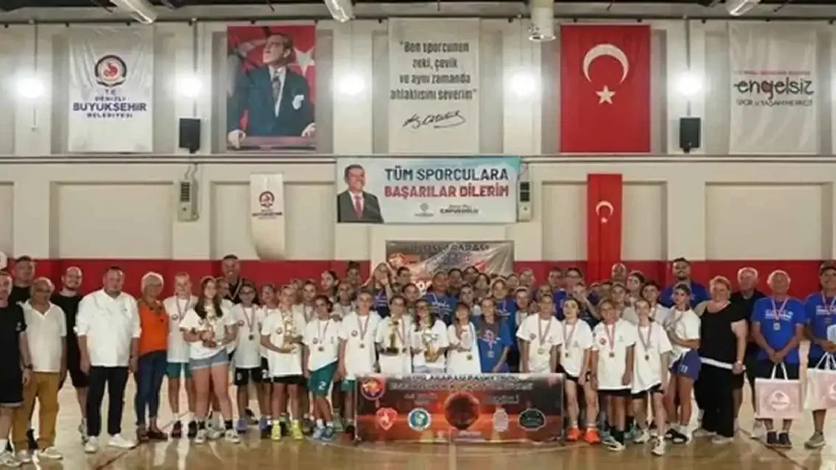Denizli’de Ege’nin iki yakası Basketbol Turnuvasında buluştu
