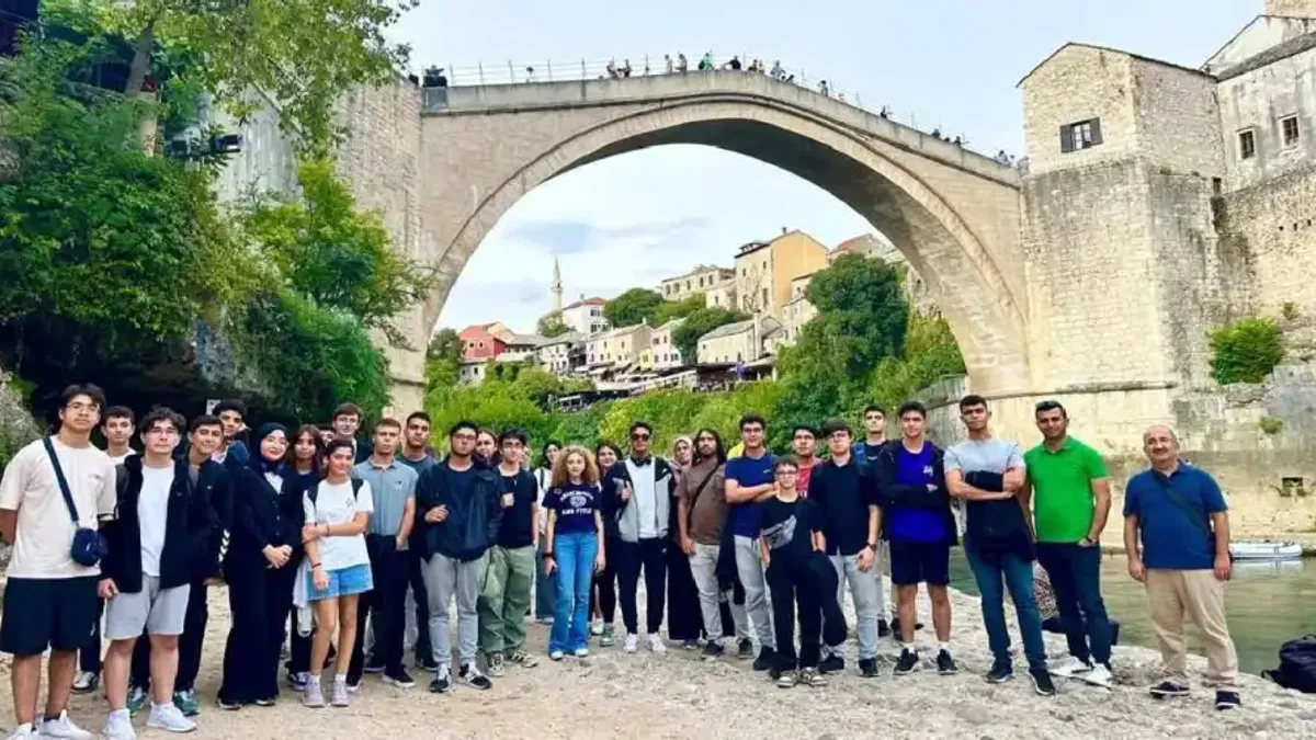 Gaziantepli LGS şampiyonlarına Bosna Hersek ödülü