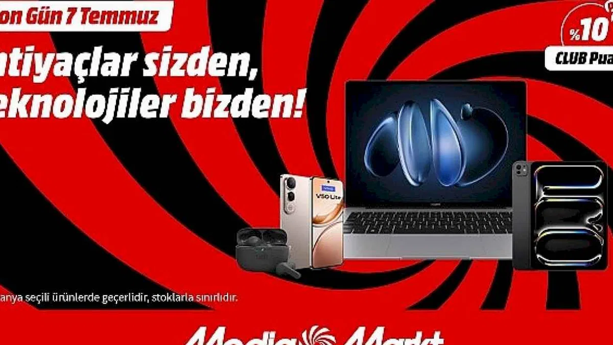 MediaMarkt'tan "İhtiyaçlar Sizde, Teknolojileri MediaMarkt'ta" kampanyası
