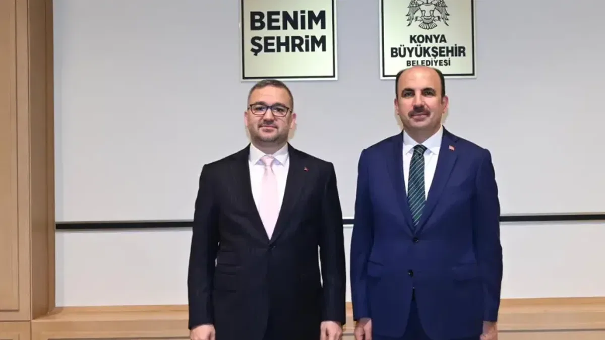 Merkez Bankası'ndan Konya Büyükşehir'e ziyaret