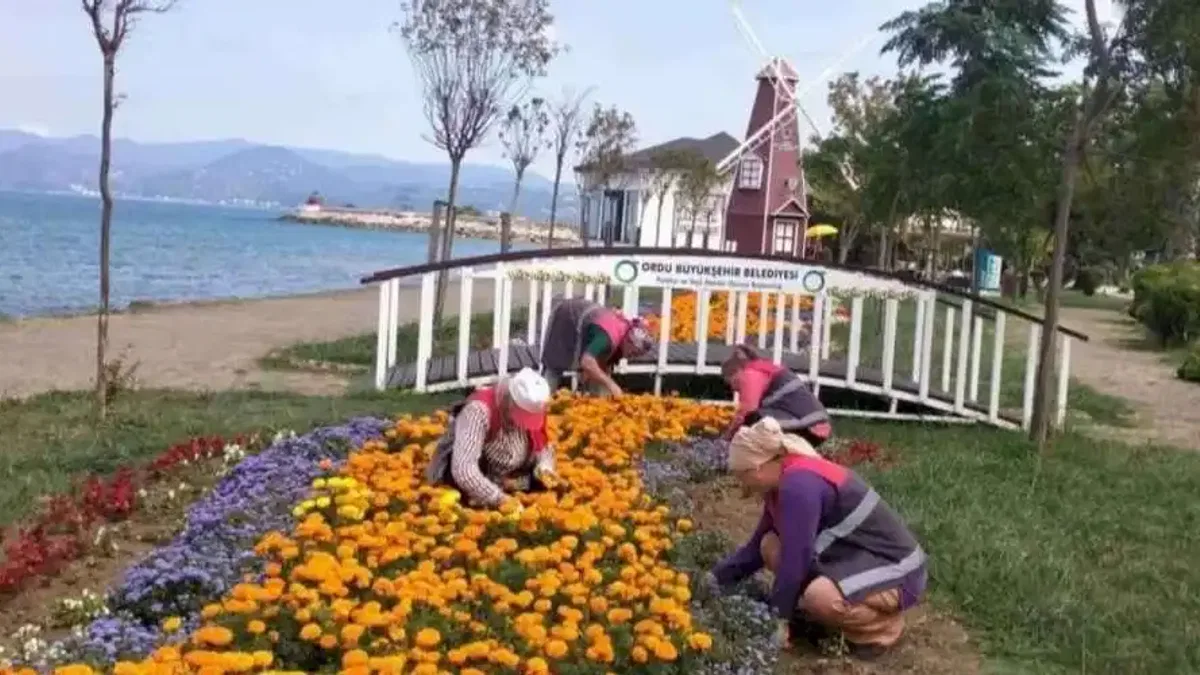 Ordu’da kent estetiğine Büyükşehir dokunuşu