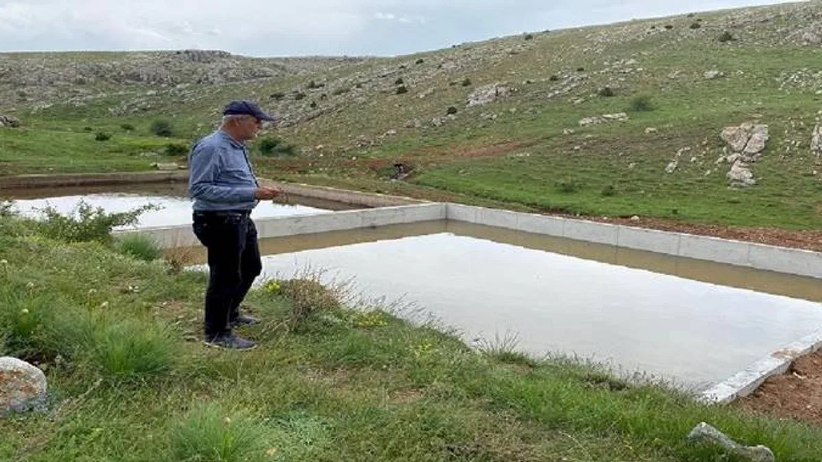 Kayseri Pınarbaşı'nda sulama atağı