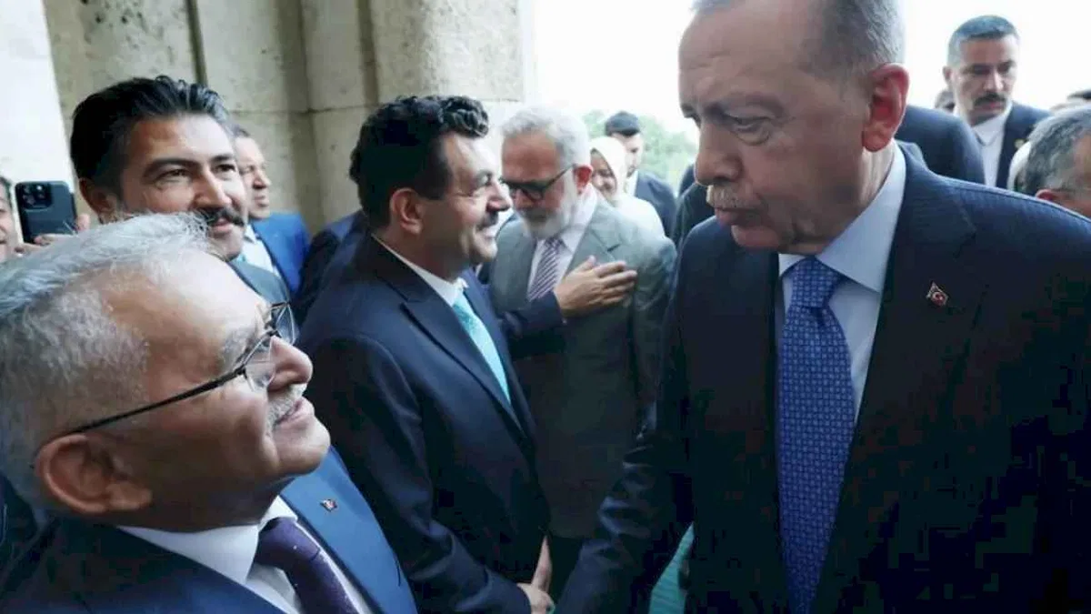 Başkan Büyükkılıç, Cumhurbaşkanı Erdoğan ile görüştü, Kayserililere selamlarını iletti