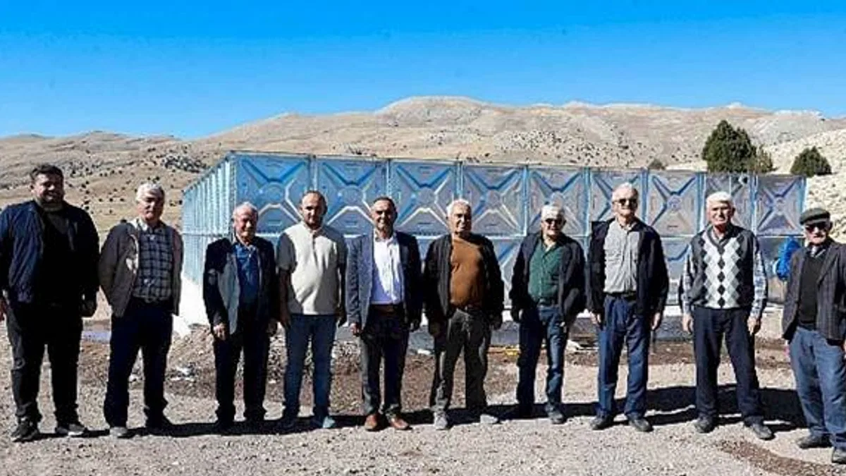 Korkuteli Taşkesiği'ne kapalı devre sulama sistemi kuruldu