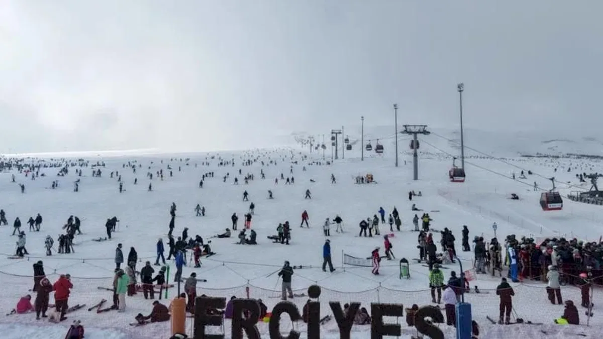 Erciyes yarıyılı bereketli geçirdi