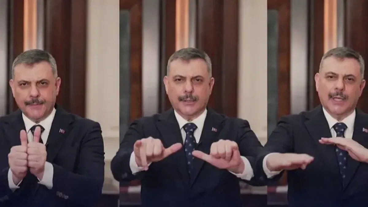 Bakan Çiftçi’den özel işaret dilli mesaj: 'Birlikte aynı milletin fertleriyiz'